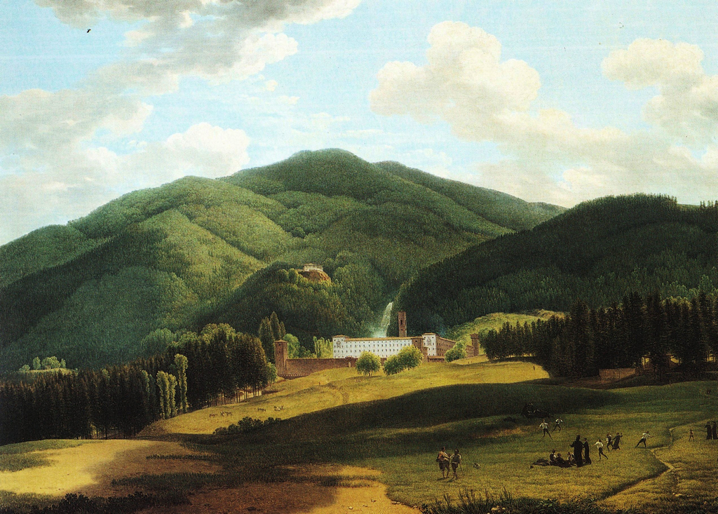 Gauffier, Abbazia di Vallombrosa (1797)