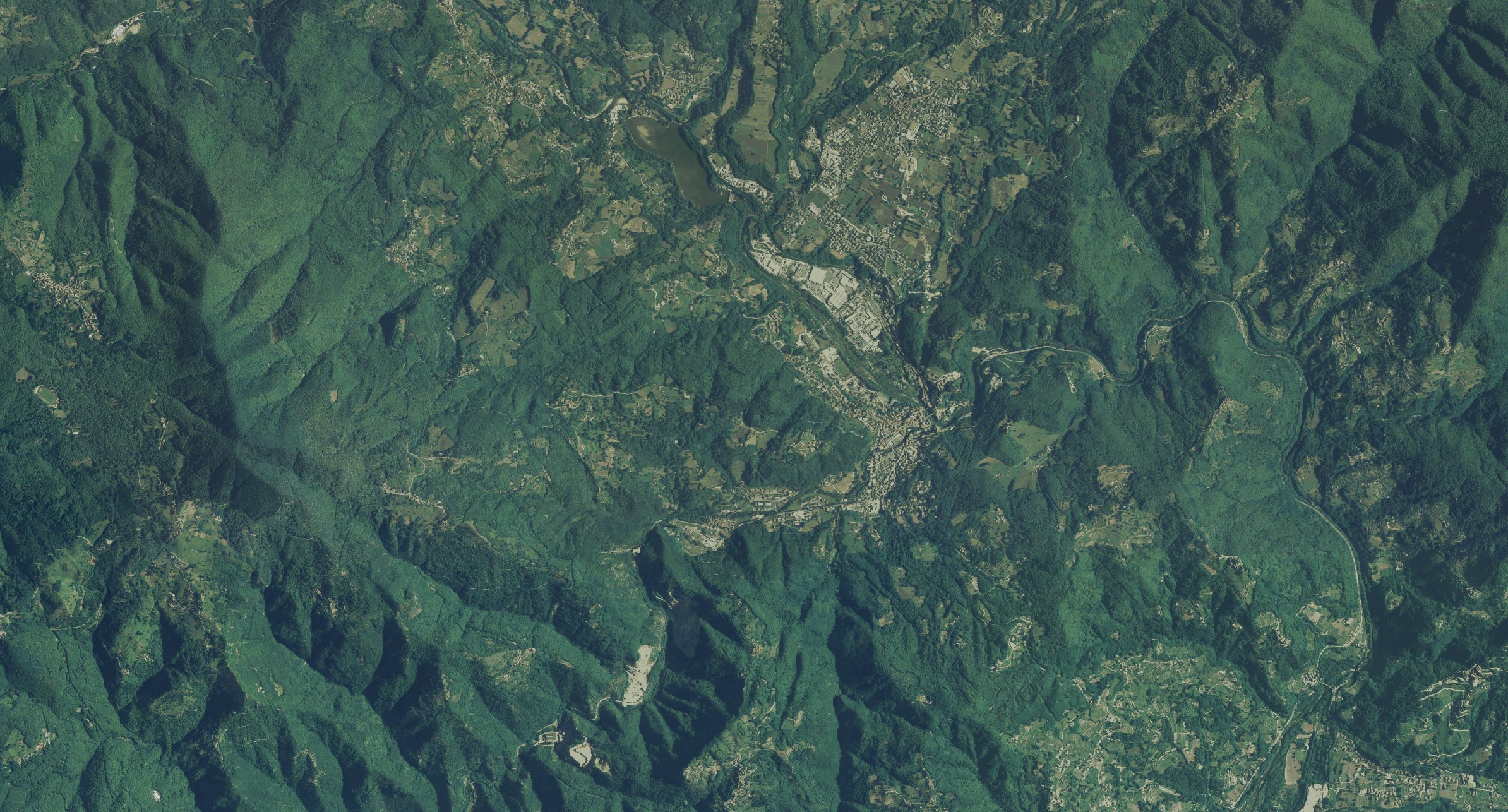 Garfagnana-Valle del Serchio e Val di Lima_2007 OFC 10K propr. BLOM-C.G.R. esec. volo BLOM-C.G.R.