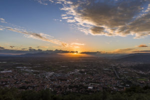 Montecatini Terme vista da Monsummano Alto