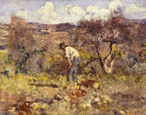 Ludovico Tommasi, Lavoro in campagna