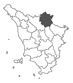 Cartina Mugello