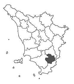 Cartina Amiata