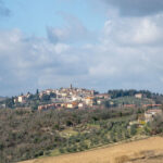 Antonio Cinotti - Veduta di Radda in Chianti