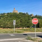 Sonia Carletti - Veduta di Poppi con il castello, Arezzo