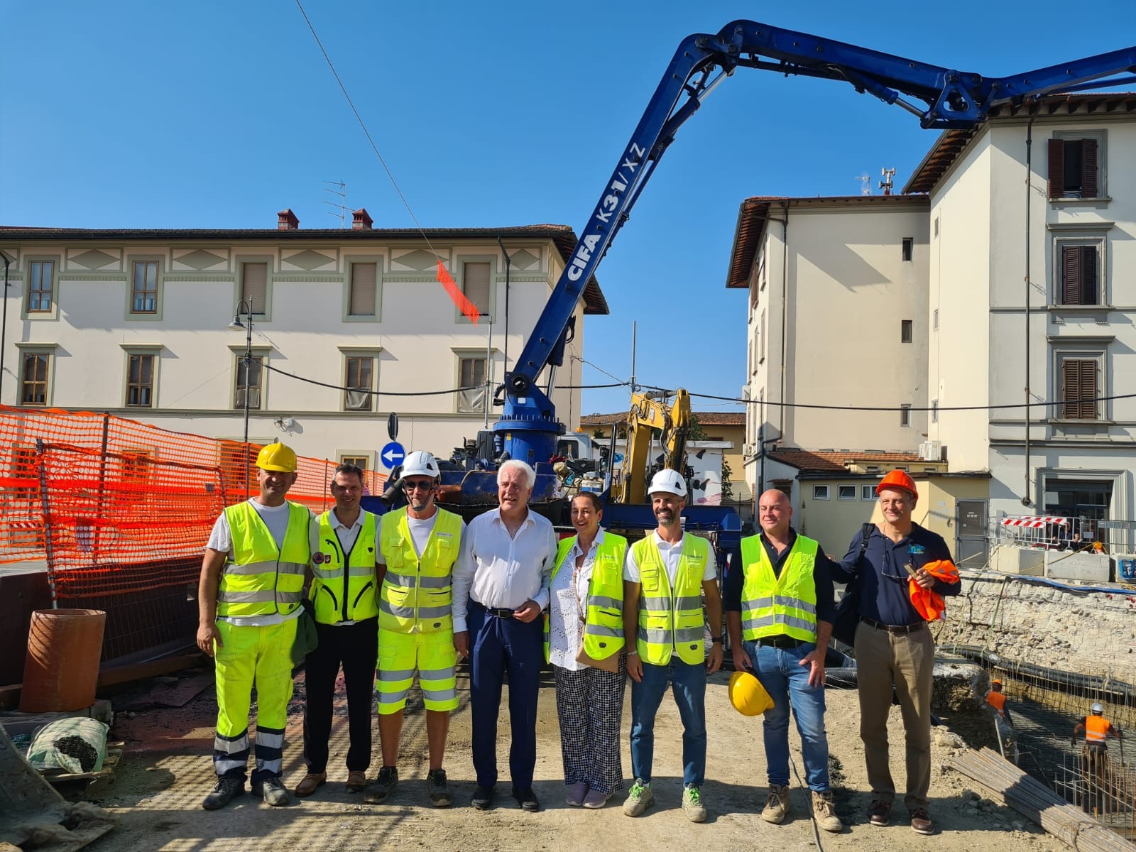 Alluvione, Giani a Sesto Fiorentino: “Per Torrente Rimaggio 2mln"