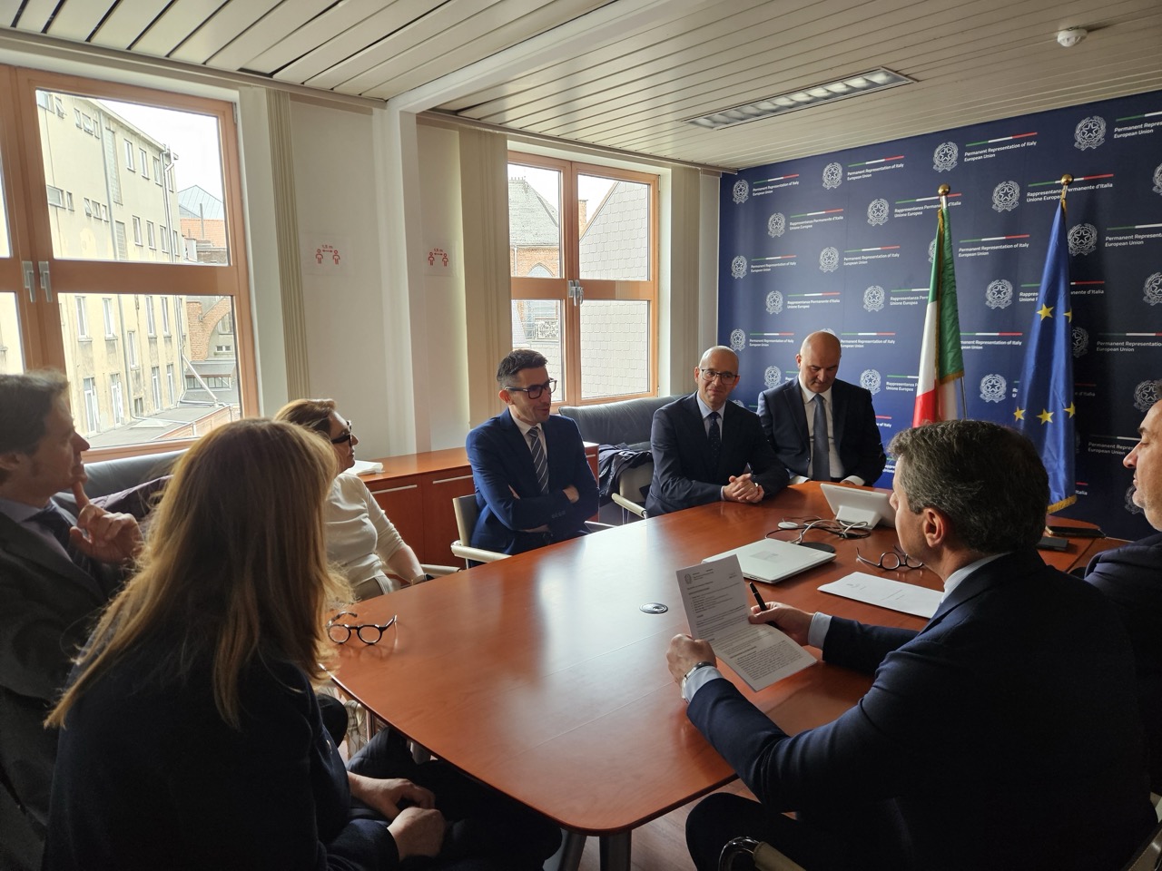 Missione a Bruxelles per Boni: incontri su tpl, rigenerazione urbana, infrastrutture